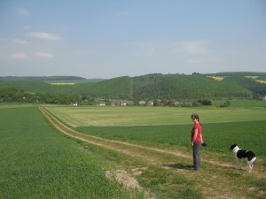 Blick nach 
	 Niederhosenbach
